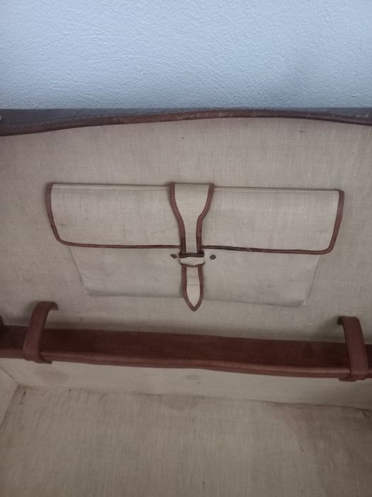Mala em cabedal 55x30x14cm