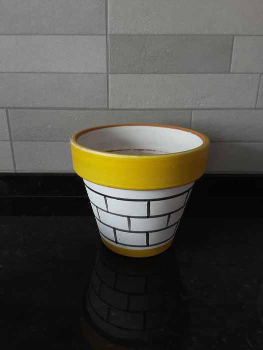 Vaso de Argila Pintado