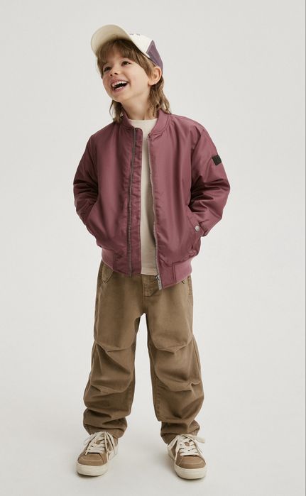 Оверсайз бомбер ,куртка на хлопчика reserved 152