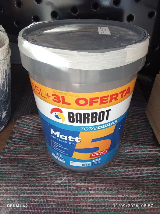 Barbot 18 litros nova