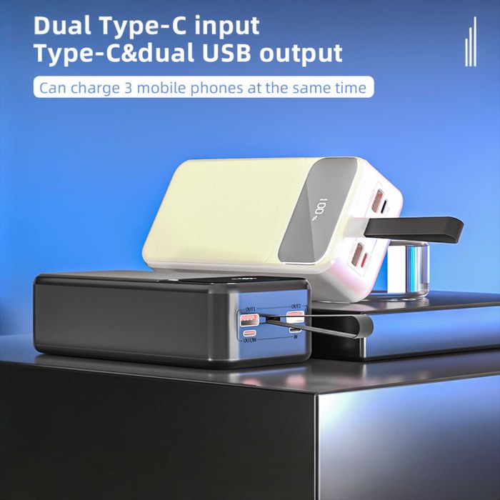 PowerBank 65w 30000mAh павербанк для ноутбука