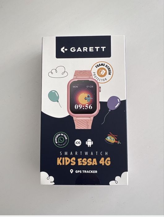 Zegarek dla dziecka Garett Kids Essa 4G Nowy