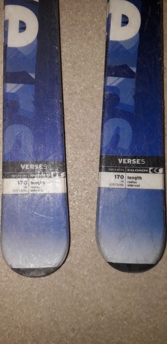 Narty Salomon Verse 5 170 w dobrym stanie.