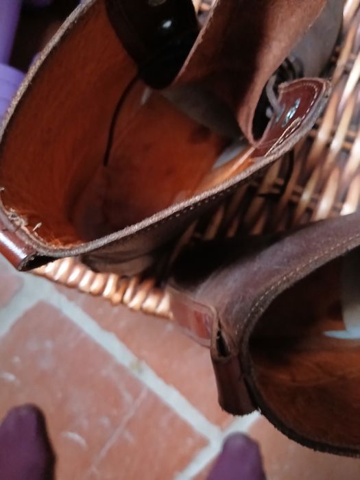 Botas em pele Borrego