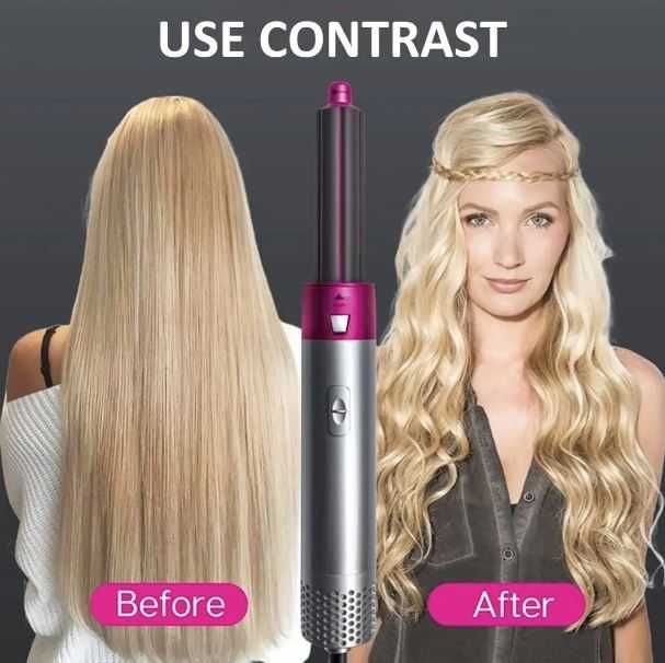 Фен стайлер для волосся як ДАЙСОН з кейсом локони браш об'єм укладання