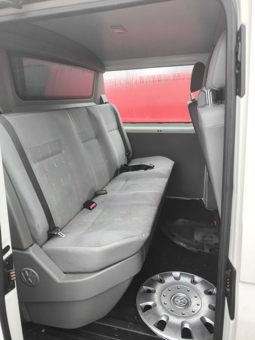 Volkswagen T5 Brygadówka  6os, L2H1 - Long - stan dobry! Klima!