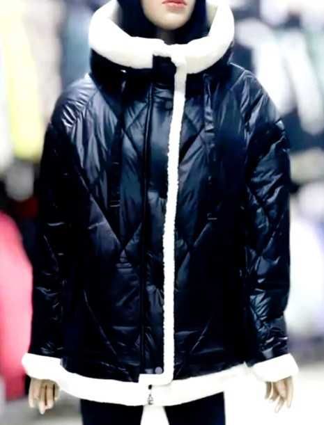 Теплий зимовий пуховик жіноча куртка бренд Snow Owl розмір ХL