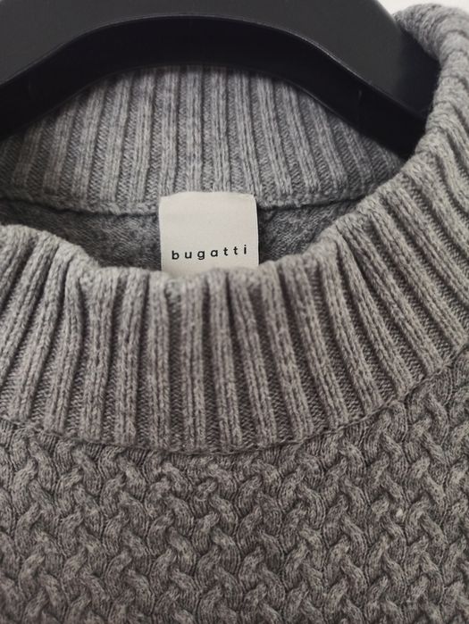 Sweter szary Bugatti