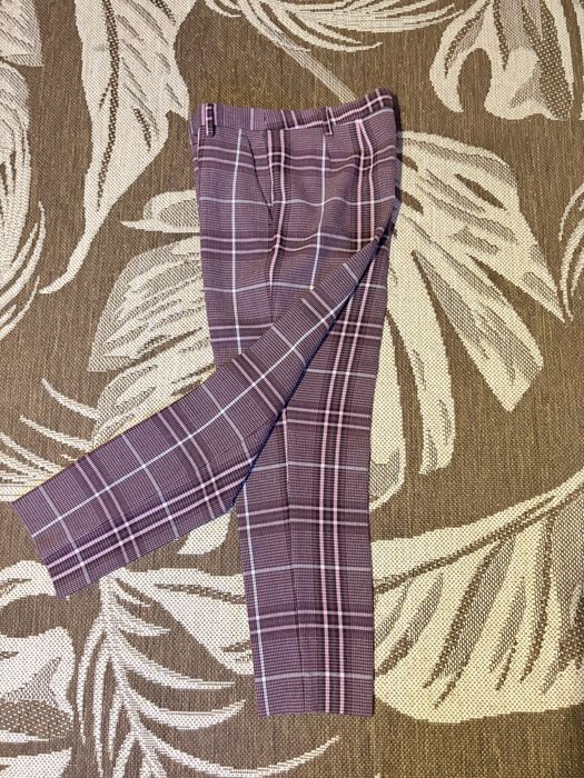 Spodnie w kratę z kantem Marks & Spencer UK 12 / 40