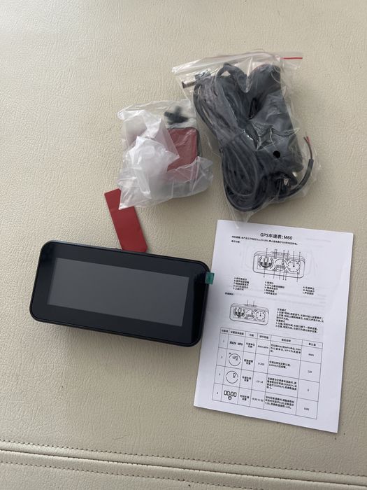 GPS HUD M60 Wyświetlacz Prędkości GPS do Samochodu