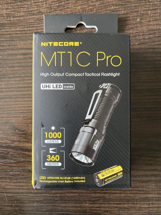 Кишеньковий ліхтар EDC Nitecore MT1C Pro