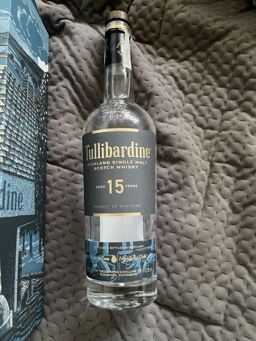Подарункова тара Віски Tullibardine 15yo 43% 0,7 л