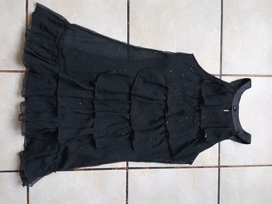 Sukienka tiulowa 146 - 152 cm Halloween 10 - 12 lat