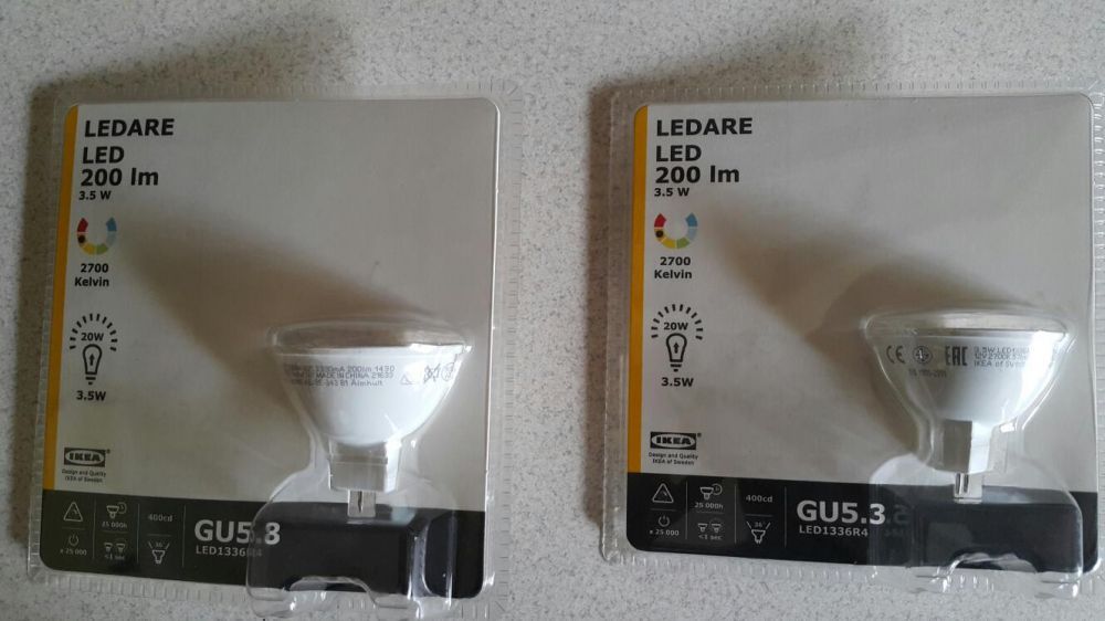 Halogen led Ikea 12V nowy