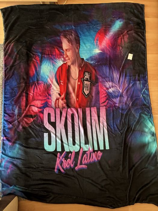 Nowy Mega Duży Koc Skolim 96 Król Latino +Gratis!