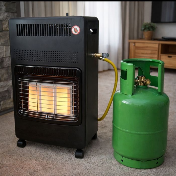 ХІТ ПРОДАЖУ! Автономний газовий обігрівач 4,2 кВт + редуктор та шланг