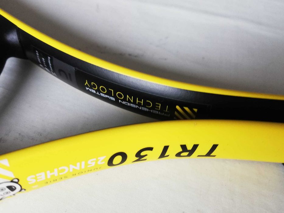 Raquete Ténis 130 CRIANÇA 25" AMARELO