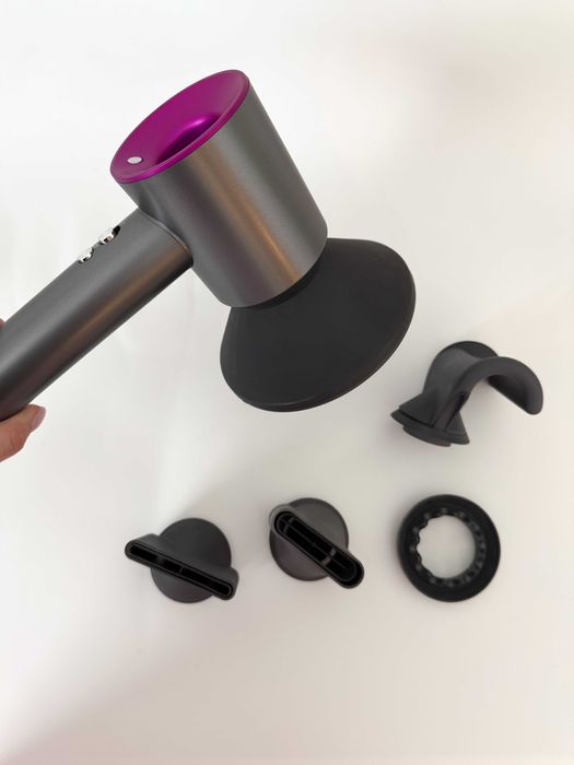 Фен для волосся Dyson Supersonic HD07 + 5 магнітних насадок | 1600W