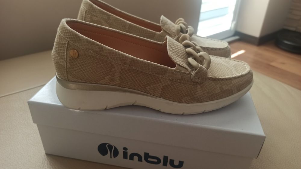 Nowe Buty Inblu beżowe