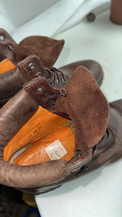 Шкіряні черевики Timberland унісекс коричневі  26 см б/у 42.5 розмір