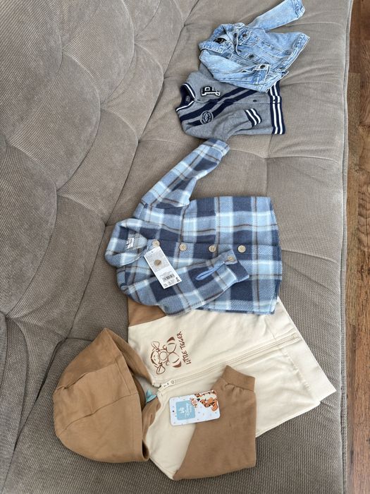 Рубашка,бомбер,зіпка,джинсовка 9-12м