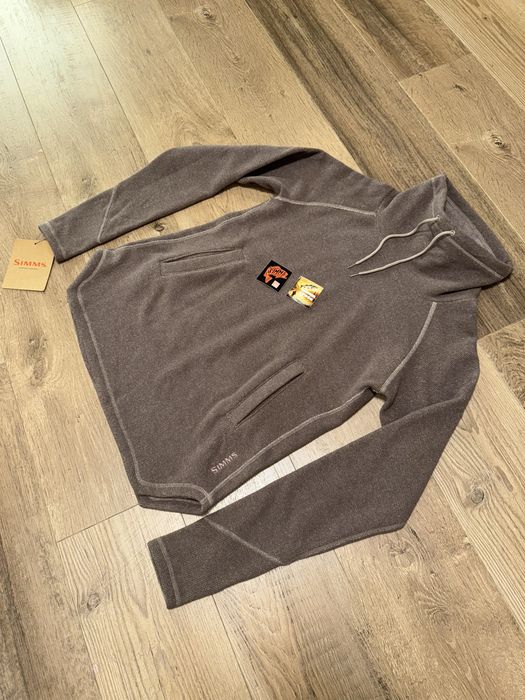 Жіноча флісова кофта Simms Rivershed Sweater (Dolomite Heather) (S)