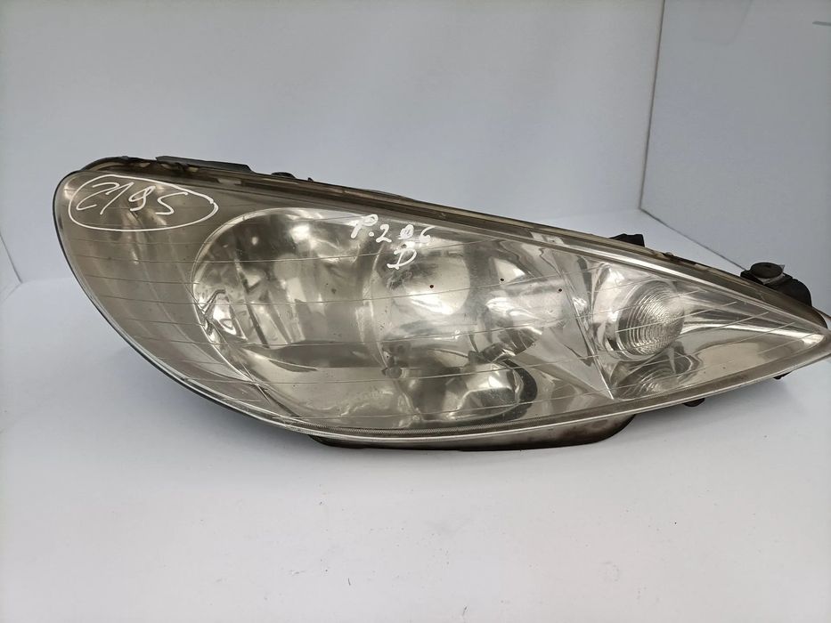 Ótica / farol direita PEUGEOT 206 (2A/C)