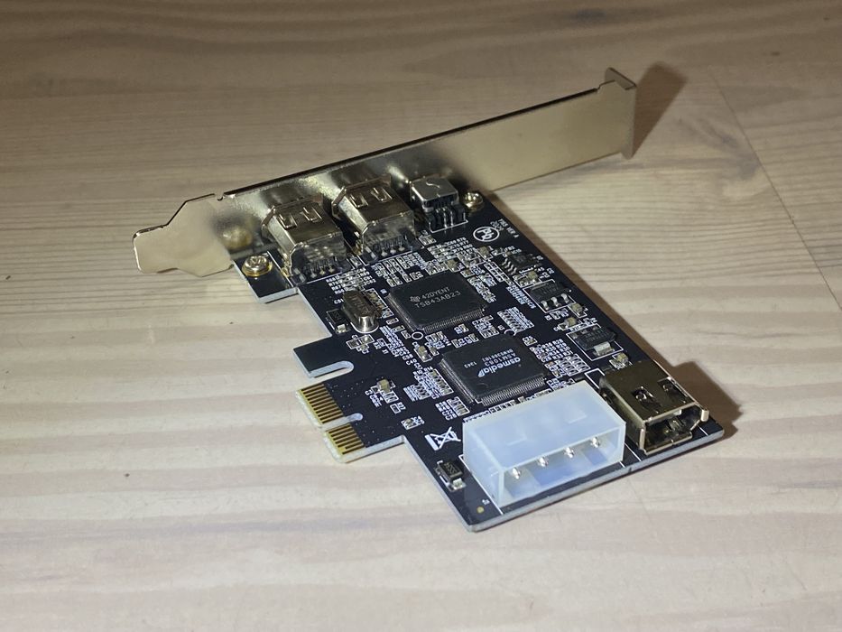 FireWire плата розширення PCI-E 1X, IEEE 1394, чип Texas Instruments ...