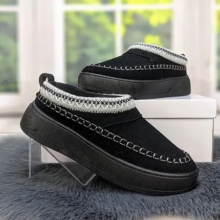 Угги уггі тапки шльопки жіночі капці чорні