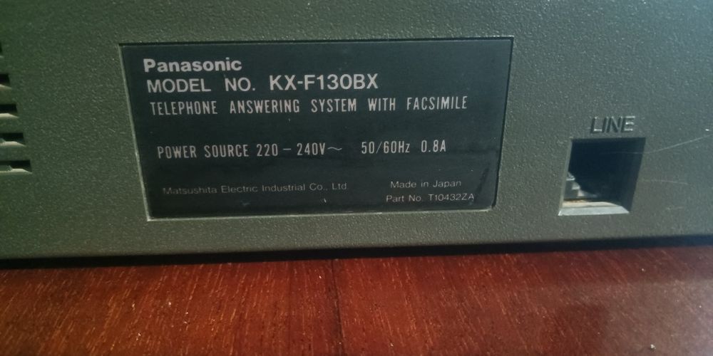 Факсимильный аппарат Panasonic KX-F130BX.
