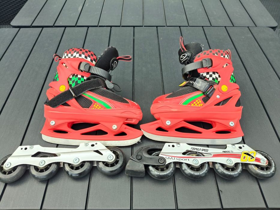 Rolki dziecięce  33-36 2W1