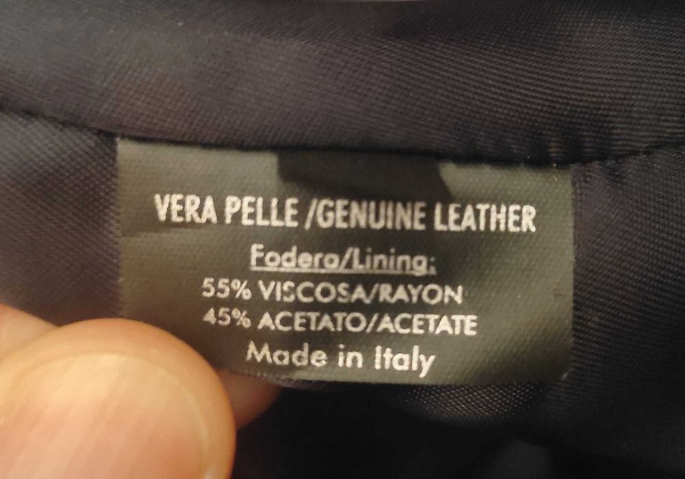 Casaco em pele - NEIL BARRETT - NOVO!