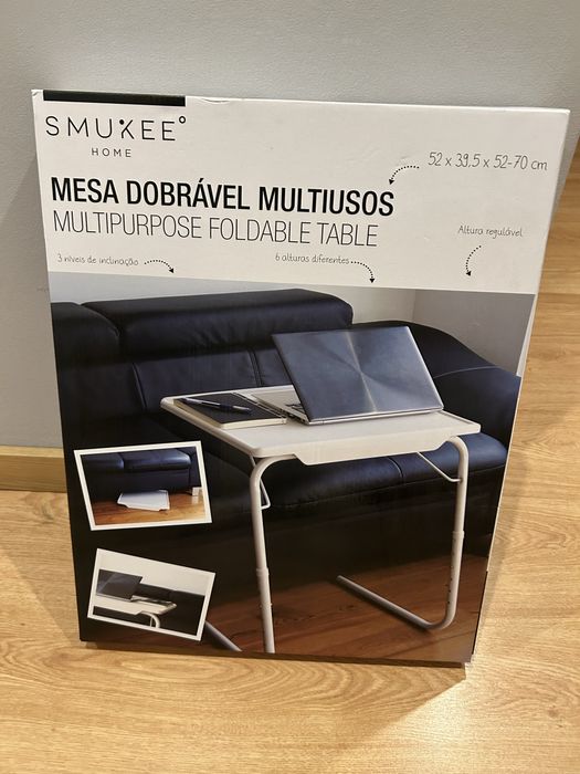 Mesa dobrável multiusos