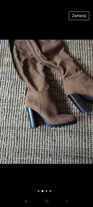 Buty Aldo, kozaki, buty zamszowe, wysokie buty, Aldo