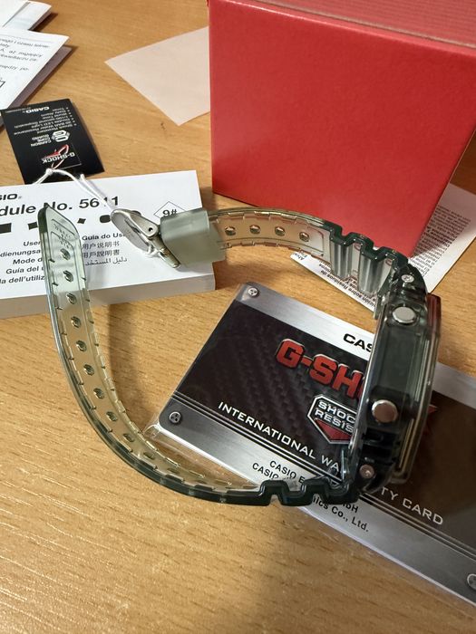 Nowy paragon gwarancja Casio G-Shock GA 2100CC coca cola