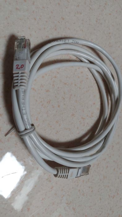 Cabos de rede com fichas rj45