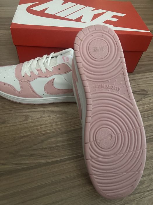 Nike air force 1 pink&white