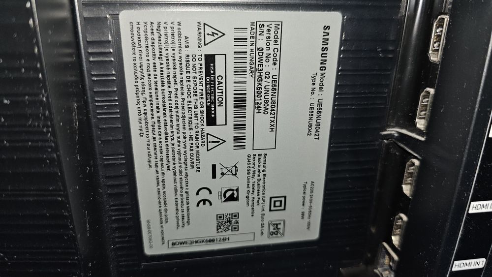 Samsung nu8042 55" UHD