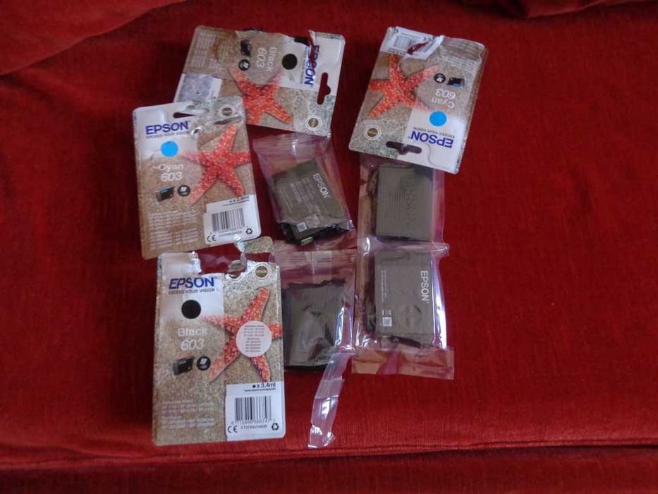 Tinteiros vazios Epson 603 (11) Cores e preto