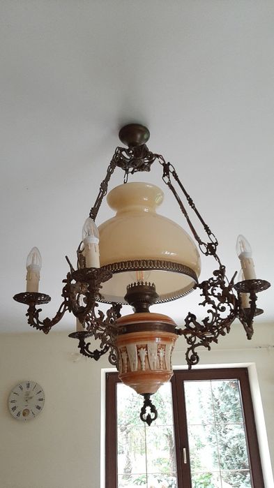 Retro lampa zyrandol vintage antyk tylko odbiór wlasny