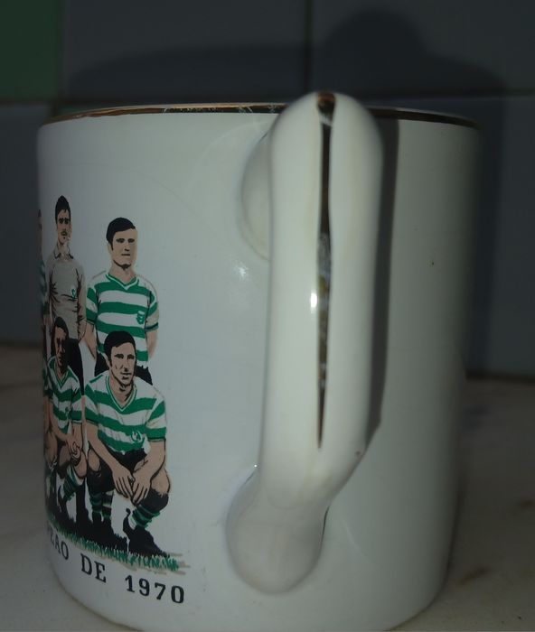 Caneca do Sporting campeão de 1970