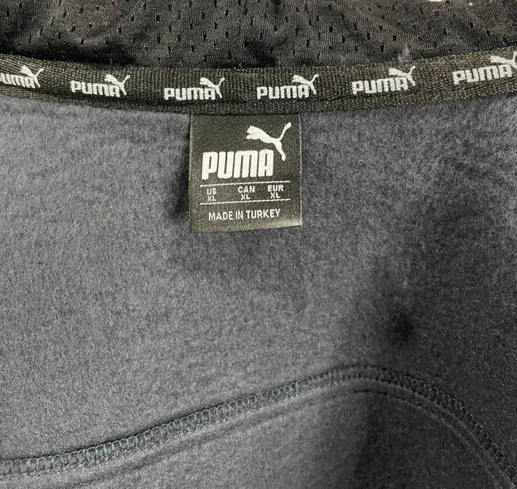 Мужской спортивный костюм Puma зимний теплый на флисе