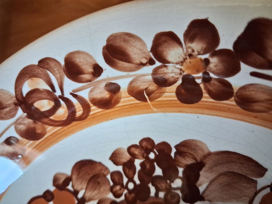 Talerze Włocławek PRL 2 szt