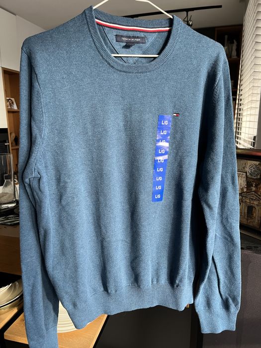 Sweter Tommy Hilfiger L Nowy 100 proc bawełna Polecam