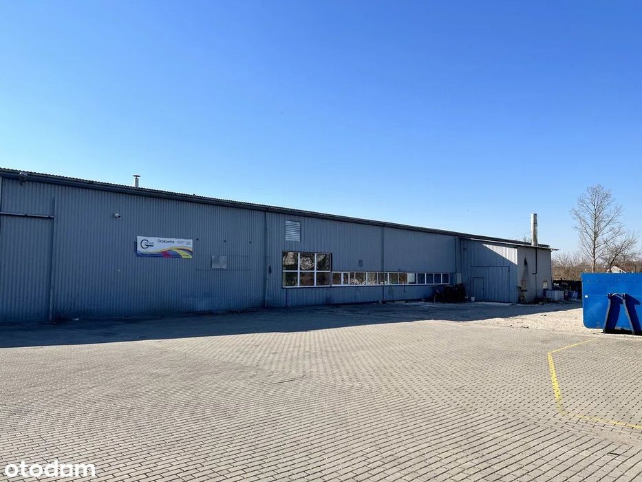 Hala Magazyn Zakład Poligraficzny - Różan Ostrołęka SYNDYK