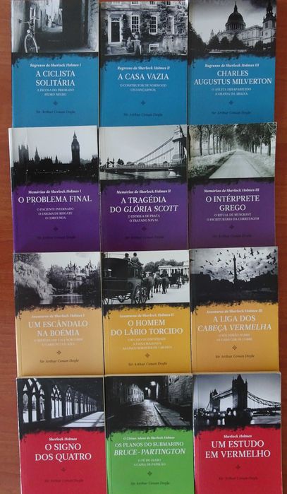 Sherlock Holmes (Sir Arthur Conan Doyle) - Vários Livros