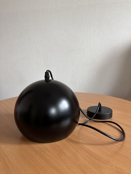 Lampa wisząca czarna