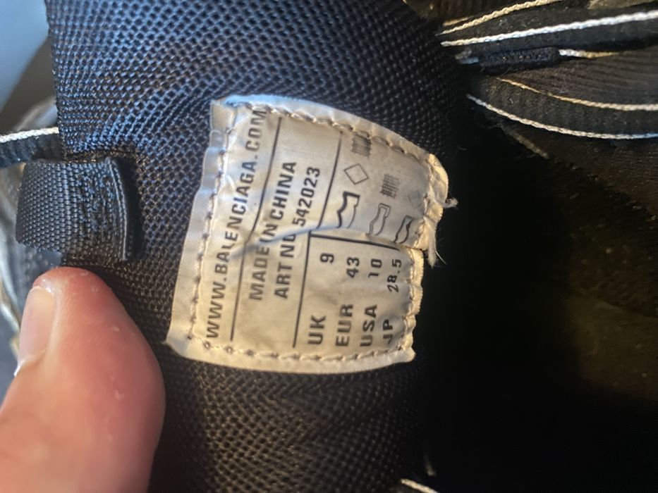 Balenciaga track faded 43-44