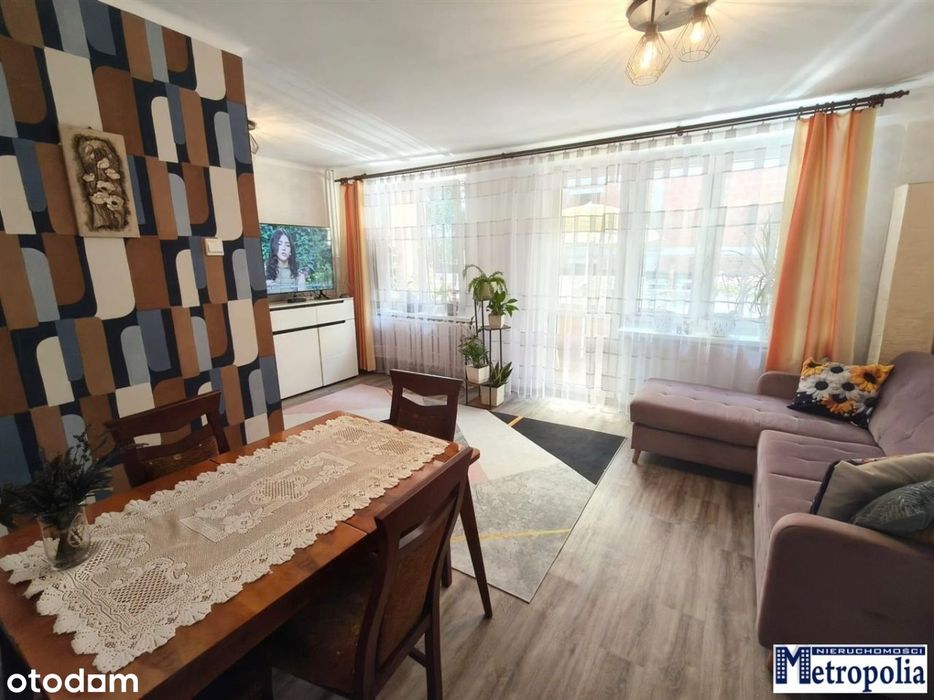 Duże M3 na Parterze/ Duży balkon/parking na pilota