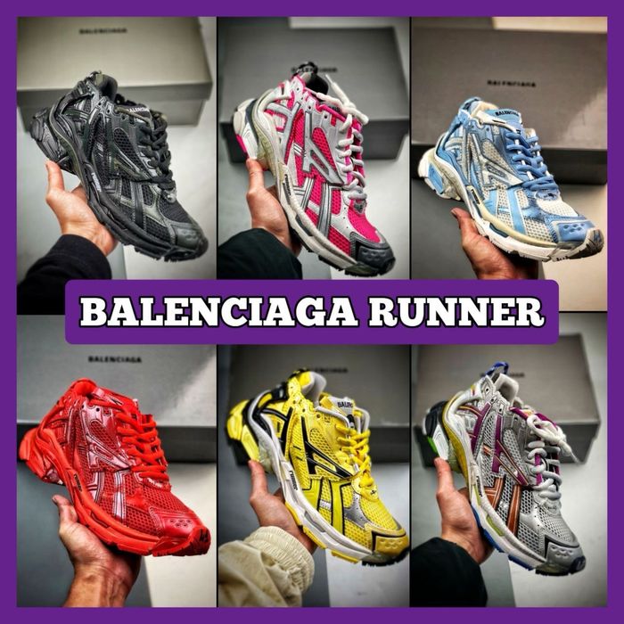 БЕЗ ПЕРЕДПЛАТИ‼️ Кросівки Balenciaga Runner, Runner Graffiti / 36-46, Унисекс, ПРЕМІУМ ЯКІСТЬ